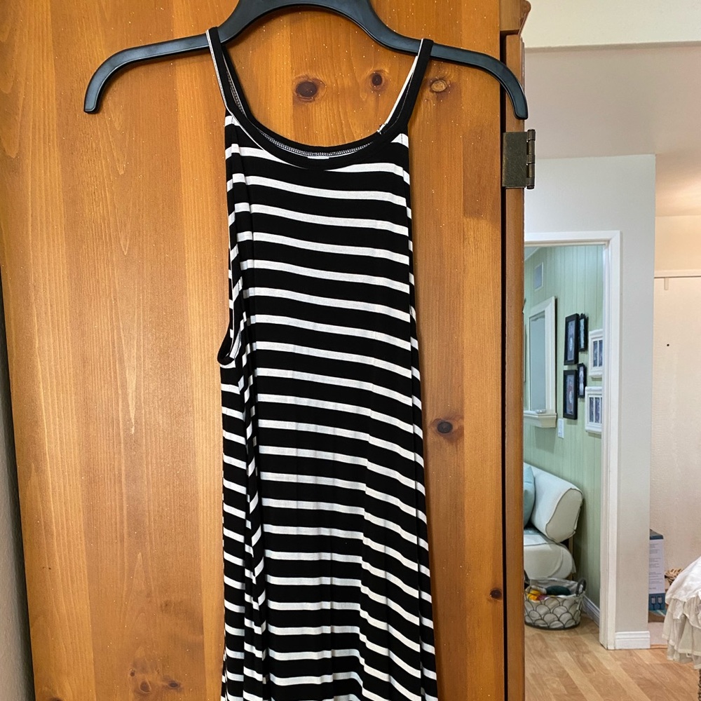 Worn once. Mid length beach dress